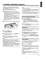 Preview for 17 page of Philips VR778/05 User Manual