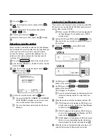 Preview for 18 page of Philips VR860/07 Operating Instructions Manual