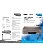 Preview for 1 page of Philips VR888 Specifications