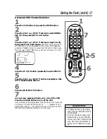 Preview for 17 page of Philips VRA451 Owner'S Manual