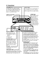 Preview for 22 page of Philips VRA451 Owner'S Manual