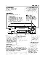 Preview for 23 page of Philips VRA451 Owner'S Manual