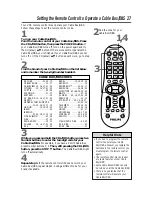 Preview for 27 page of Philips VRA451 Owner'S Manual