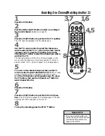 Preview for 31 page of Philips VRA451 Owner'S Manual