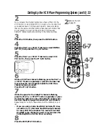 Preview for 33 page of Philips VRA451 Owner'S Manual