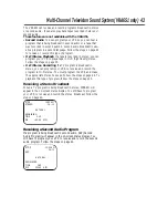 Preview for 43 page of Philips VRA451 Owner'S Manual