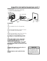 Предварительный просмотр 9 страницы Philips VRA471AT Owner'S Manual