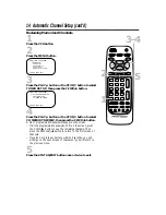 Предварительный просмотр 14 страницы Philips VRA471AT Owner'S Manual