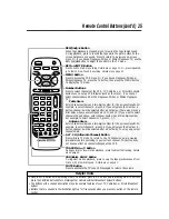 Preview for 25 page of Philips VRA471AT Owner'S Manual