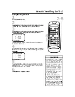 Предварительный просмотр 13 страницы Philips VRA601AT Owner'S Manual