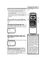 Предварительный просмотр 11 страницы Philips VRA633AT Owner'S Manual