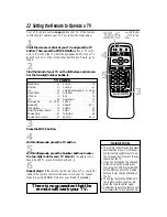 Preview for 22 page of Philips VRA633AT Owner'S Manual