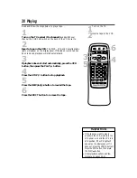 Preview for 30 page of Philips VRA633AT Owner'S Manual