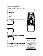 Preview for 44 page of Philips VRA633AT Owner'S Manual