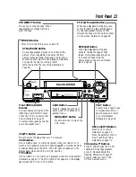 Preview for 23 page of Philips VRA641AT Owner'S Manual