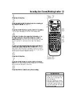 Предварительный просмотр 33 страницы Philips VRA670AT Owner'S Manual