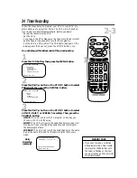 Предварительный просмотр 34 страницы Philips VRA670AT Owner'S Manual