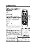 Предварительный просмотр 36 страницы Philips VRA670AT Owner'S Manual