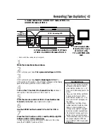 Предварительный просмотр 43 страницы Philips VRA670AT Owner'S Manual