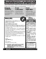 Preview for 2 page of Philips VRB411AT Owner'S Manual