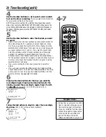 Preview for 34 page of Philips VRB413AT Owner'S Manual