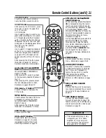 Preview for 21 page of Philips VRB615AT Owner'S Manual