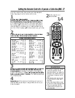 Preview for 27 page of Philips VRB615AT Owner'S Manual