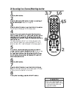 Preview for 30 page of Philips VRB615AT Owner'S Manual