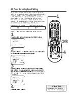 Preview for 44 page of Philips VRB615AT Owner'S Manual