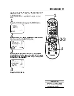 Preview for 49 page of Philips VRB615AT Owner'S Manual