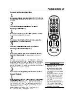 Preview for 53 page of Philips VRB615AT Owner'S Manual