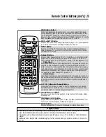 Предварительный просмотр 25 страницы Philips VRB664AT Owner'S Manual