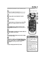 Предварительный просмотр 31 страницы Philips VRB664AT Owner'S Manual