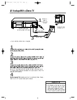 Предварительный просмотр 10 страницы Philips VRX240AT Owner'S Manual