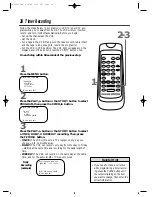 Preview for 28 page of Philips VRX240AT Owner'S Manual