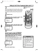 Preview for 33 page of Philips VRX240AT Owner'S Manual