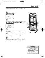 Preview for 37 page of Philips VRX240AT Owner'S Manual