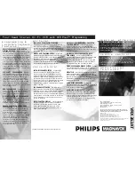 Предварительный просмотр 2 страницы Philips VRX262AT Specifications