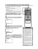 Предварительный просмотр 36 страницы Philips VRX360AT Owner'S Manual