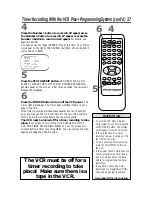 Preview for 37 page of Philips VRX360AT Owner'S Manual