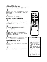 Preview for 42 page of Philips VRX360AT Owner'S Manual