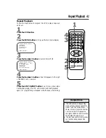 Preview for 41 page of Philips VRX362AT Owner'S Manual