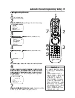 Preview for 13 page of Philips VRX463 Owner'S Manual