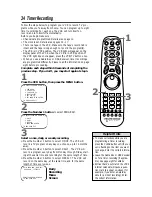 Preview for 34 page of Philips VRX463 Owner'S Manual