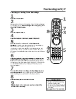 Preview for 37 page of Philips VRX463 Owner'S Manual