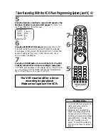 Preview for 41 page of Philips VRX463 Owner'S Manual