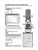 Preview for 44 page of Philips VRX463 Owner'S Manual