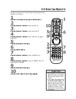 Preview for 51 page of Philips VRX463 Owner'S Manual