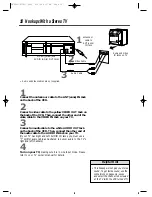 Предварительный просмотр 10 страницы Philips VRZ241AT Owner'S Manual