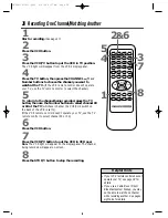 Предварительный просмотр 28 страницы Philips VRZ241AT Owner'S Manual